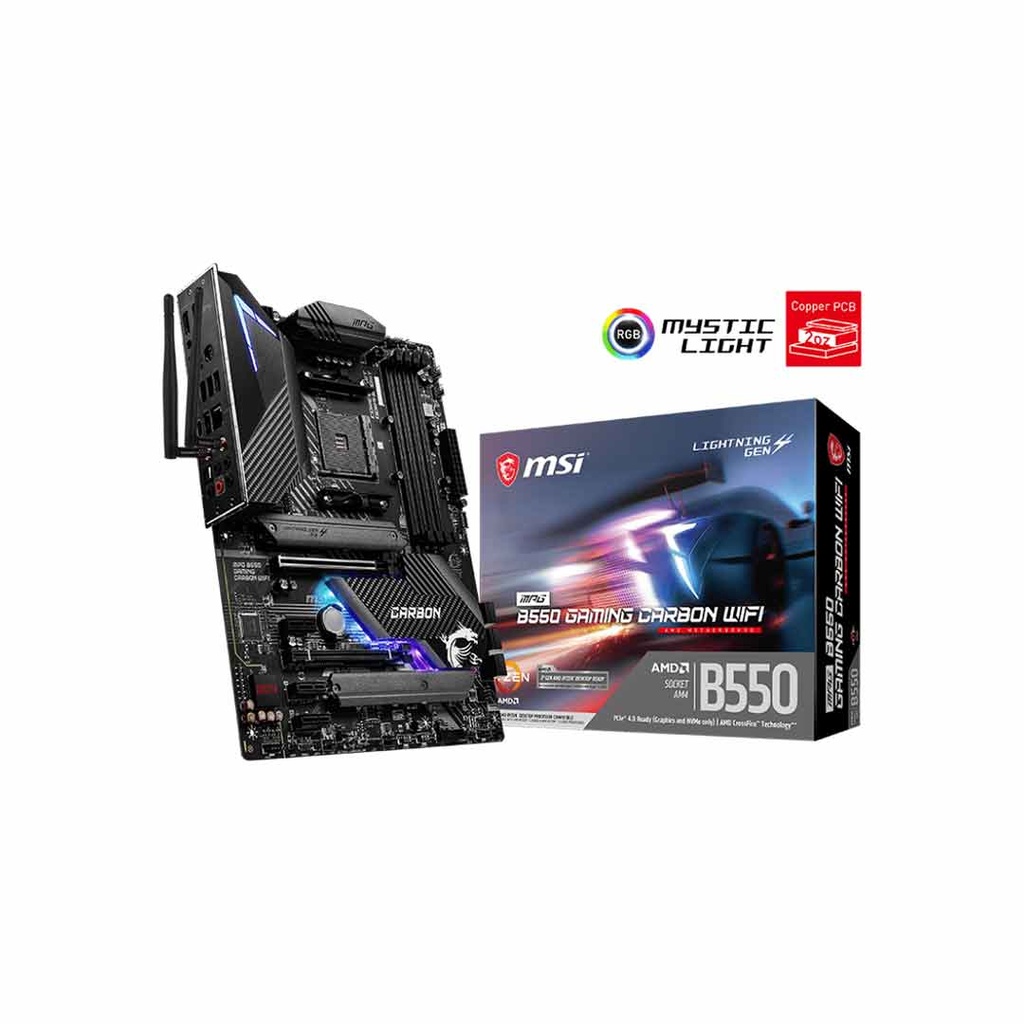 MSI B550 Carbon Wifi Gaming AMD Gen3 Motherboard Price in Nepal